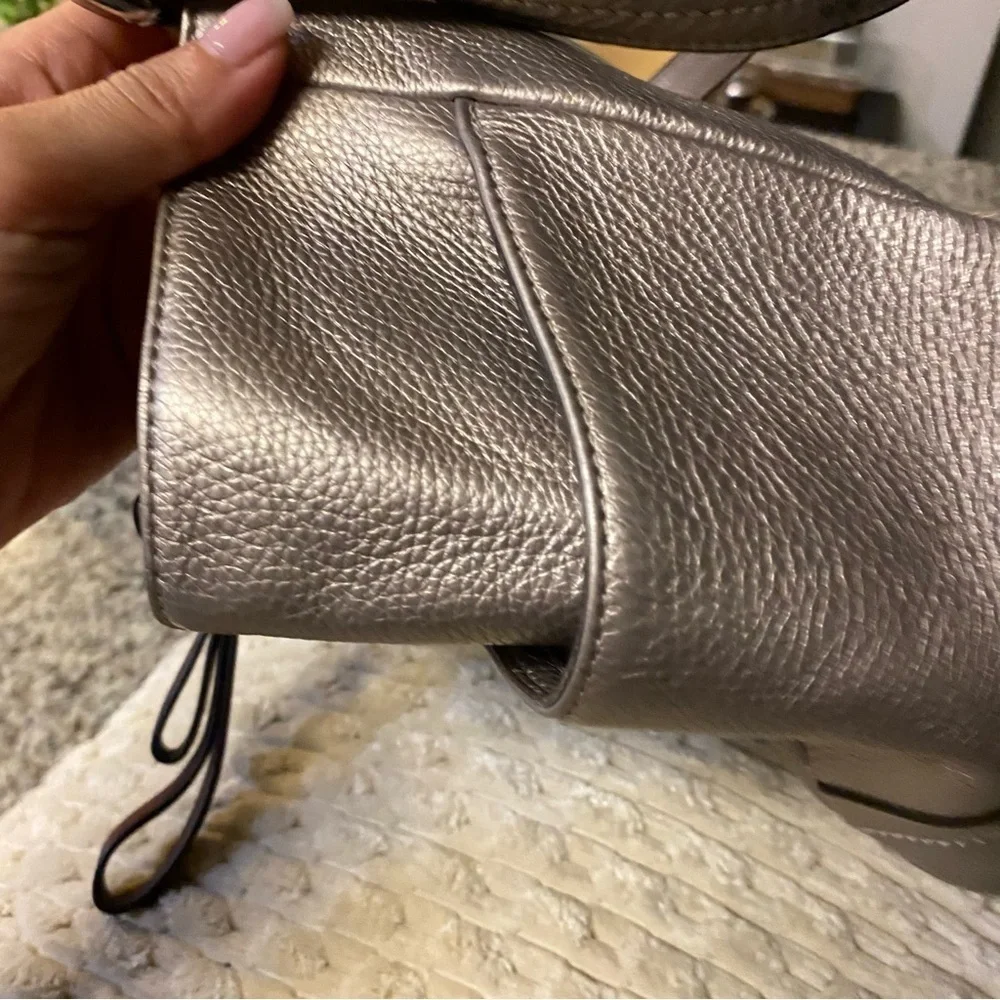 Coach vintage pebble grain leather bag